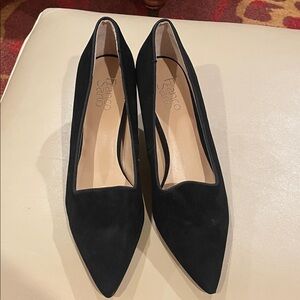 Franco Sarto Black Pointed low heels 10M